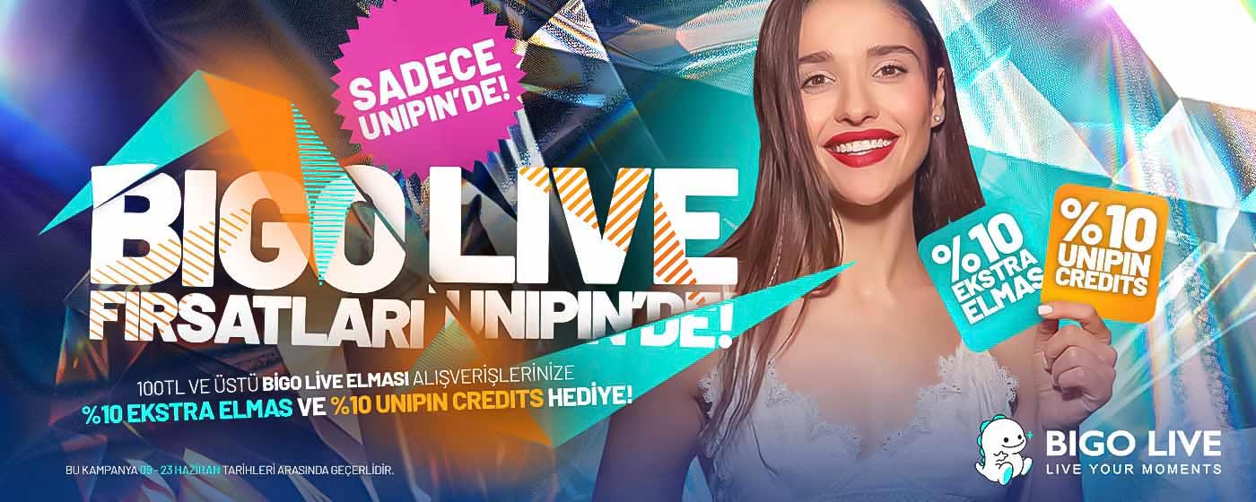 En iyi Bigo Live elmas fırsatları UniPin'de!